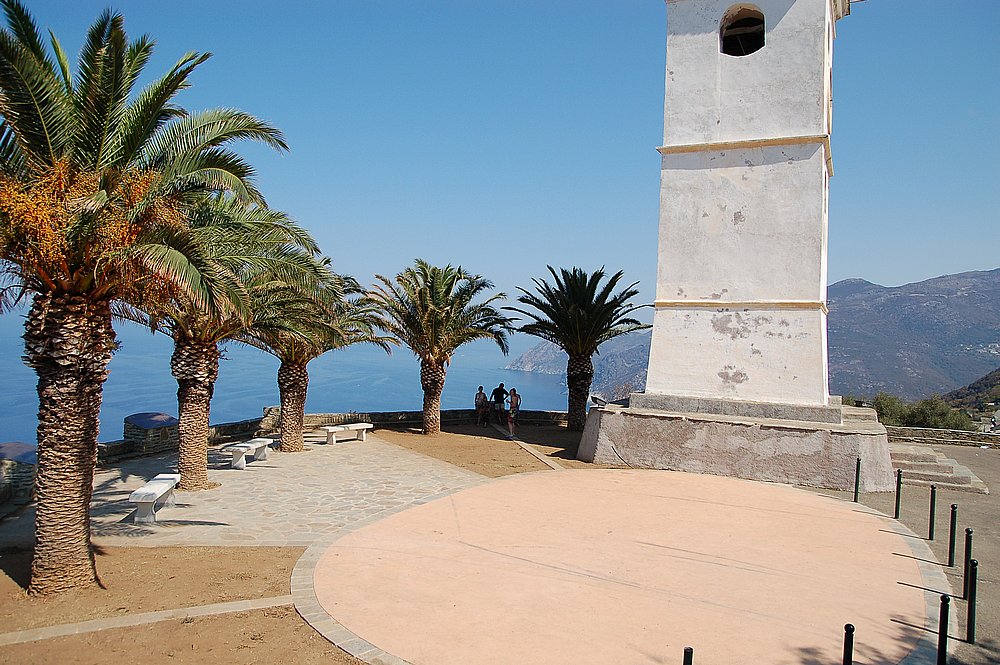 Cap Corse, Canari, Aussicht vom Kirchturm 1.JPG